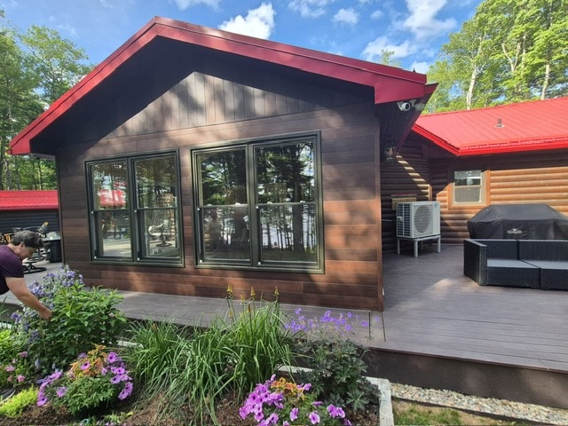 Cabin Addition & Siding