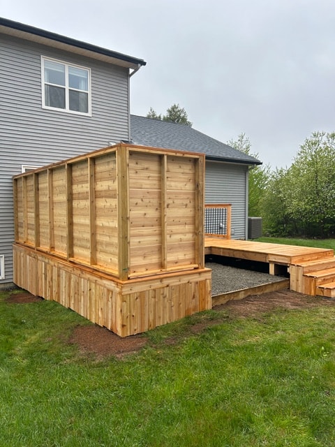 Cedar Privacy Deck