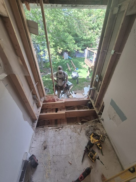 Home Addition Framing